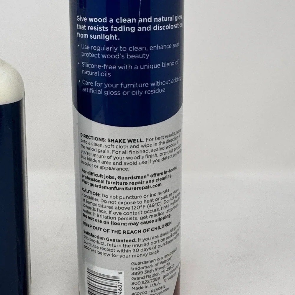 Guardsman Wood Furniture Clean & Polish Set Nurture Cream & Woodland Fresh Spray